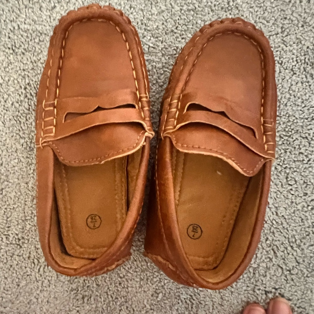 Toddler Boy Driving shoe Slip on size 7
